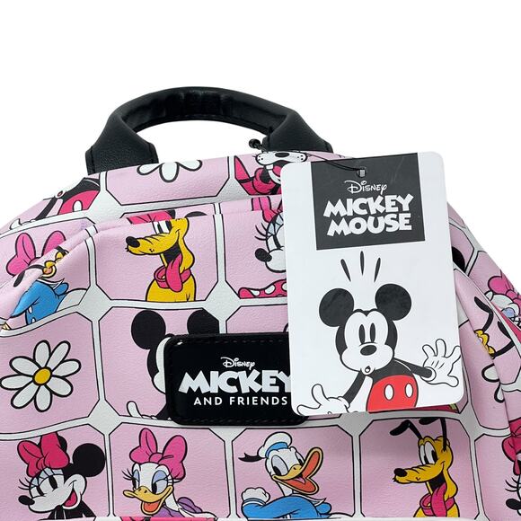 Mickey & Friends Backpack 11" x 9" x 5" Bioworld NWT - Picture 2 of 8